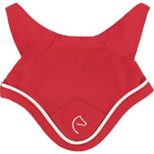 EQUITHÈME Pony Academy Bonnet Anti-Mouches Rouge EQUITHÈME Pony Academy Bonnet Anti-Mouches Rouge