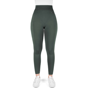 EQUITHÈME Legging d'Équitation Acacia Full Grip Khaki EQUITHÈME Legging d'Équitation Acacia Full Grip Khaki