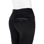 EQUITHÈME Pantalon d'Équitation Capucine Full Grip Noir EQUITHÈME Pantalon d'Équitation Capucine Full Grip Noir
