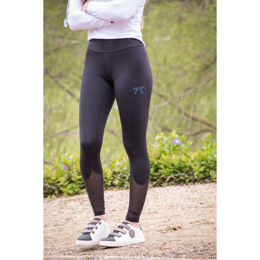 Pénélope Legging d'Équitation Delphe Full Grip Noir Pénélope Legging d'Équitation Delphe Full Grip Noir