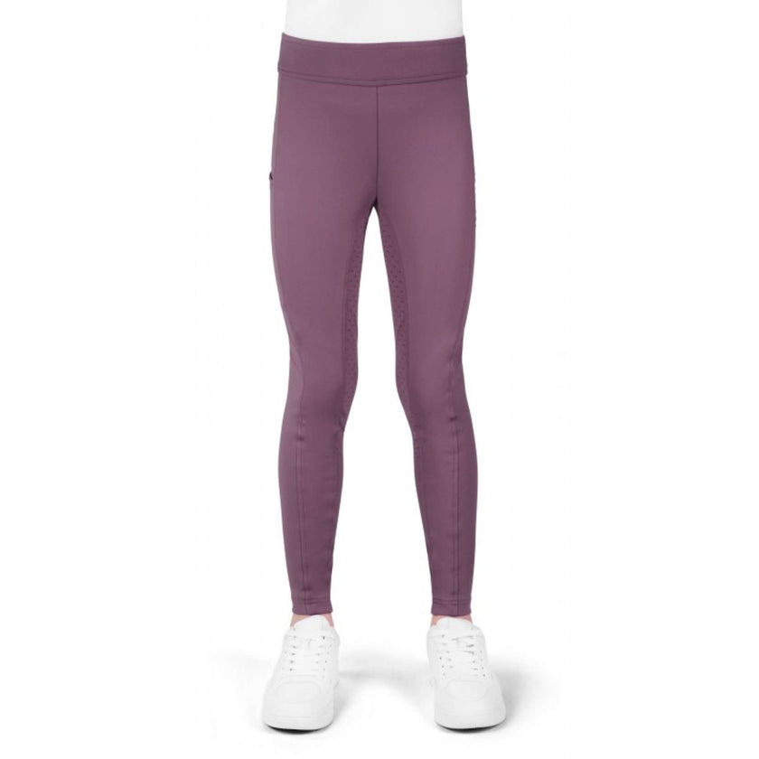 EQUITHÈME Legging d'Équitation Birdy Kids Full Grip Lilas EQUITHÈME Legging d'Équitation Birdy Kids Full Grip Lilas