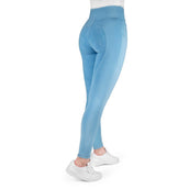 EQUITHÈME Legging d'Équitation Fanny Full Grip Bleu Clair EQUITHÈME Legging d'Équitation Fanny Full Grip Bleu Clair