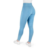 EQUITHÈME Legging d'Équitation Fanny Full Grip Bleu Clair EQUITHÈME Legging d'Équitation Fanny Full Grip Bleu Clair