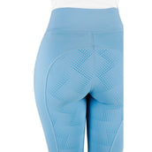 EQUITHÈME Legging d'Équitation Fanny Full Grip Bleu Clair EQUITHÈME Legging d'Équitation Fanny Full Grip Bleu Clair