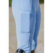 EQUITHÈME Legging d'Équitation Fanny Full Grip Bleu Clair EQUITHÈME Legging d'Équitation Fanny Full Grip Bleu Clair