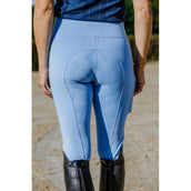 EQUITHÈME Legging d'Équitation Fanny Full Grip Bleu Clair EQUITHÈME Legging d'Équitation Fanny Full Grip Bleu Clair