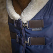 EQUITHÈME Couverture d'Écurie Teddy 200g Marin EQUITHÈME Couverture d'Écurie Teddy 200g Marin