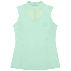 EQUITHÈME Chemise Carla Sans Manche Menthe/Vert EQUITHÈME Chemise Carla Sans Manche Menthe/Vert