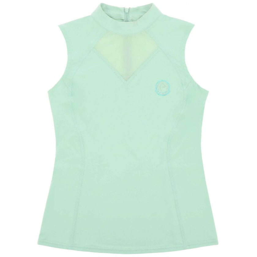 EQUITHÈME Chemise Carla Sans Manche Menthe/Vert EQUITHÈME Chemise Carla Sans Manche Menthe/Vert