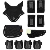 EQUITHÈME Kit d'accessoires Mini Pony Academy Paillettes Noir EQUITHÈME Kit d'accessoires Mini Pony Academy Paillettes Noir