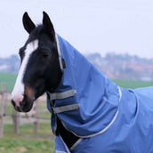 EQUITHÈME Couvre-Cou 150g 600D Recyclé Bleu EQUITHÈME Couvre-Cou 150g 600D Recyclé Bleu