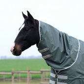 EQUITHÈME Couvre-Cou 150g 600D Recyclé Vert EQUITHÈME Couvre-Cou 150g 600D Recyclé Vert