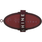 EQUITHÈME Brosse Douce Je T'aime Bordeaux EQUITHÈME Brosse Douce Je T'aime Bordeaux