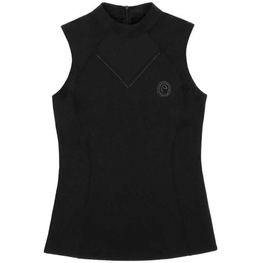 EQUITHÈME Chemise Carla Sans Manche Noir EQUITHÈME Chemise Carla Sans Manche Noir