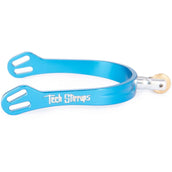 Tech Stirrups Eperons Verona Rowel Tips Bleu Tech Stirrups Eperons Verona Rowel Tips Bleu