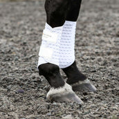 Equilibrium Guêtres Stretch & Flex Flatwork Blanc Equilibrium Guêtres Stretch & Flex Flatwork Blanc