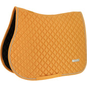 EQUITHÈME Tapis de Selle Nacre de Saut Jaune EQUITHÈME Tapis de Selle Nacre de Saut Jaune