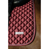 EQUITHÈME Tapis de Selle Nacre Dressage Bordeaux EQUITHÈME Tapis de Selle Nacre Dressage Bordeaux