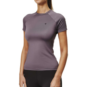 Equestrian Stockholm Chemise Dynamic Short Sleeve Dark Violet Equestrian Stockholm Chemise Dynamic Short Sleeve Dark Violet
