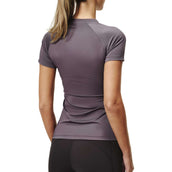 Equestrian Stockholm Chemise Dynamic Short Sleeve Dark Violet Equestrian Stockholm Chemise Dynamic Short Sleeve Dark Violet