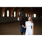 Equestrian Stockholm T-shirt de Concours Crystal Champion Blanc Equestrian Stockholm T-shirt de Concours Crystal Champion Blanc