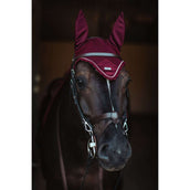 Equestrian Stockholm Bonnet Anti-Mouches Bordeaux Equestrian Stockholm Bonnet Anti-Mouches Bordeaux