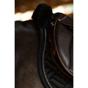 Equestrian Stockholm Tapis de Selle Vegan Fur de Saut Crystal Black Equestrian Stockholm Tapis de Selle Vegan Fur de Saut Crystal Black