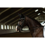 Equestrian Stockholm Bonnet Anti-Mouches Padded Clean Black Equestrian Stockholm Bonnet Anti-Mouches Padded Clean Black