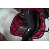 Equestrian Stockholm Tapis de Selle de Saut Bordeaux Equestrian Stockholm Tapis de Selle de Saut Bordeaux