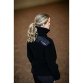 Equestrian Stockholm Blouson Teddy Fleece Noir Equestrian Stockholm Blouson Teddy Fleece Noir