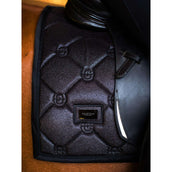 Equestrian Stockholm Tapis de Selle Dressage All Black Glimmer Equestrian Stockholm Tapis de Selle Dressage All Black Glimmer