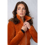 Equestrian Stockholm Blouson Polaire Velvet Chestnut Equestrian Stockholm Blouson Polaire Velvet Chestnut