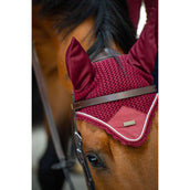 Equestrian Stockholm Bonnet Anti-Mouches Bordeaux Equestrian Stockholm Bonnet Anti-Mouches Bordeaux