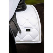 Equestrian Stockholm Tapis de Selle Dressage White Silver Equestrian Stockholm Tapis de Selle Dressage White Silver