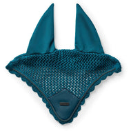 Equestrian Stockholm Bonnet Anti-Mouches Teal Blue Equestrian Stockholm Bonnet Anti-Mouches Teal Blue