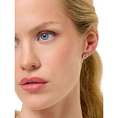 Equestrian Stockholm des Boucles d'Oreilles Logo Argent Equestrian Stockholm des Boucles d'Oreilles Logo Argent
