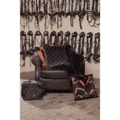 Eskadron Taie d'Oreiller Heritage Velvet Black/Almond Eskadron Taie d'Oreiller Heritage Velvet Black/Almond