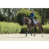 Eskadron Tapis de Selle Heritage Big Square Glam Dressage True Bleu Eskadron Tapis de Selle Heritage Big Square Glam Dressage True Bleu
