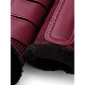 Equestrian Stockholm Guêtres Fur Mesh Merlot Equestrian Stockholm Guêtres Fur Mesh Merlot