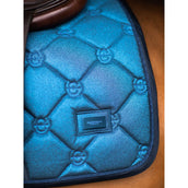 Equestrian Stockholm Tapis de Selle de Saut Blue Meadow Glimmer Equestrian Stockholm Tapis de Selle de Saut Blue Meadow Glimmer