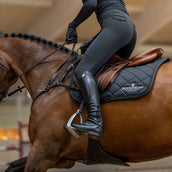 Equestrian Stockholm Tapis de Selle Line de Saut Noir Equestrian Stockholm Tapis de Selle Line de Saut Noir