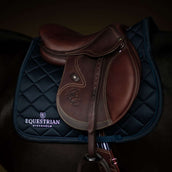 Equestrian Stockholm Tapis de Selle Line de Saut Marin Equestrian Stockholm Tapis de Selle Line de Saut Marin