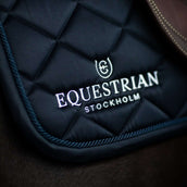 Equestrian Stockholm Tapis de Selle Line de Saut Marin Equestrian Stockholm Tapis de Selle Line de Saut Marin