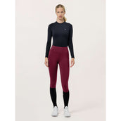 Equestrian Stockholm Legging d'Équitation Movement Full Grip Merlot Equestrian Stockholm Legging d'Équitation Movement Full Grip Merlot