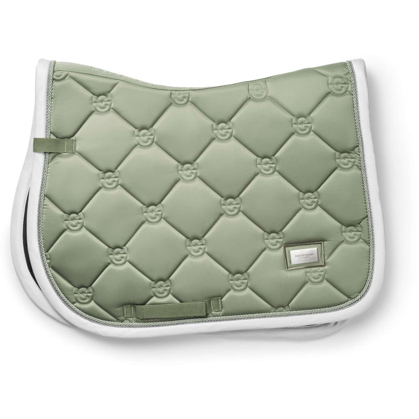 Equestrian Stockholm Tapis de Selle de Saut Pistachio White Equestrian Stockholm Tapis de Selle de Saut Pistachio White