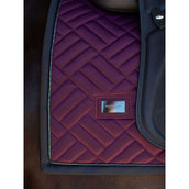 Equestrian Stockholm Tapis de Selle Modern Dressage Purple Night Equestrian Stockholm Tapis de Selle Modern Dressage Purple Night