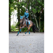 Equestrian Stockholm Bonnet Anti-Mouches Modern Teal Blue Equestrian Stockholm Bonnet Anti-Mouches Modern Teal Blue