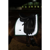 Equestrian Stockholm Tapis de Selle Modern Dressage Blanc/Sycamore Green Equestrian Stockholm Tapis de Selle Modern Dressage Blanc/Sycamore Green