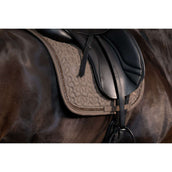 Eskadron Tapis de Selle Sparkle Jewel Platinum '25 Dressage Smoky Taupe Eskadron Tapis de Selle Sparkle Jewel Platinum '25 Dressage Smoky Taupe