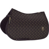 Eskadron Tapis de Selle Heritage Highgloss Contrast Polyvalent Black Truffle Eskadron Tapis de Selle Heritage Highgloss Contrast Polyvalent Black Truffle
